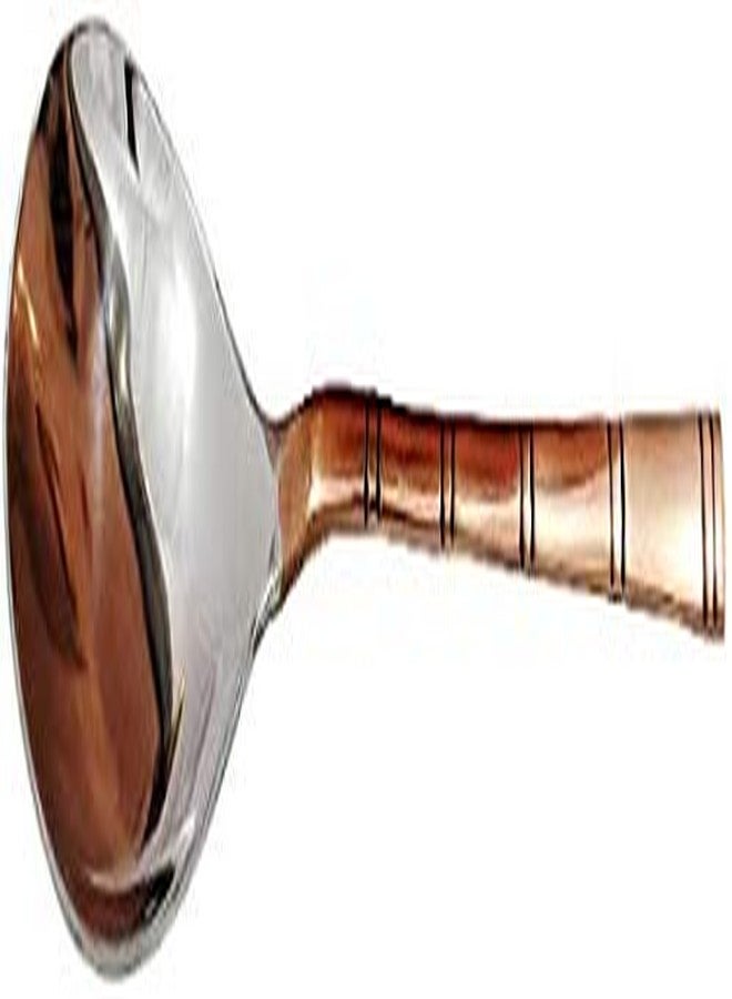 Craft N Copper Indian Serveware Service Spoon Cutlery Set for Indian Food Home Kitchen Bar,Set of 12 - Image 2