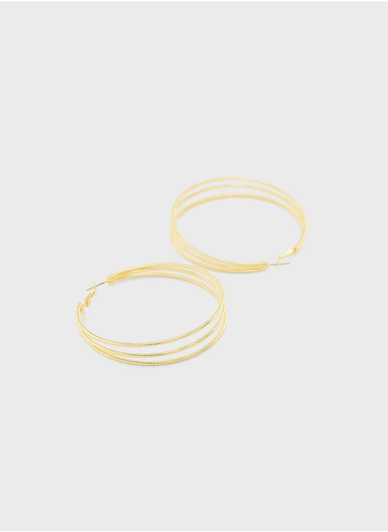 جينجر Essential Hoop Earrings