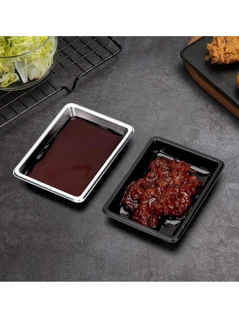 أطباق صلصة بلاستيكية للاستخدام مرة واحدة - أوعية غمس صغيرة لصلصة الصويا والتوابل والحساء والأطباق الجانبية - Image 5