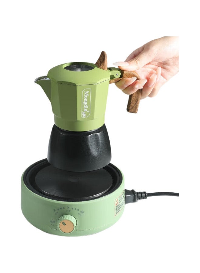 Mongdio Electric Hot Plate, Moka Pot-Specific Mini Electric Ceramic Stove, For Brewing Coffee And Tea, Tea Brewing Pot, Health-Preserving Tea Stove - Image 2