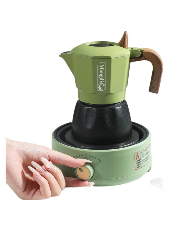 Mongdio Electric Hot Plate, Moka Pot-Specific Mini Electric Ceramic Stove, For Brewing Coffee And Tea, Tea Brewing Pot, Health-Preserving Tea Stove - Image 3