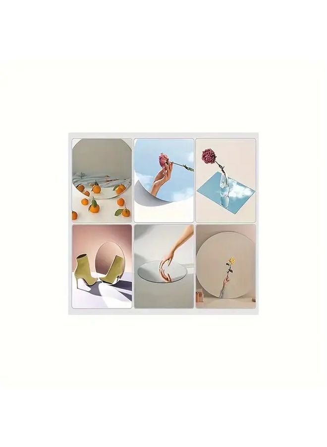 7 قطع من خلفيات الأكريليك العاكسة لتصوير المنتجات مجموعة مرايا للتصوير الفوتوغرافي - Image 5