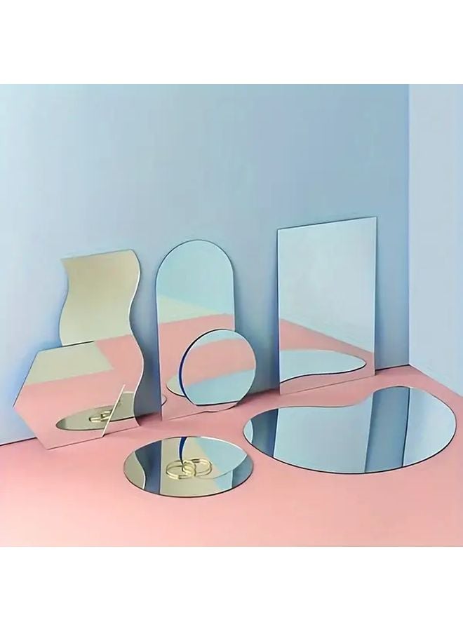 7 قطع من خلفيات الأكريليك العاكسة لتصوير المنتجات مجموعة مرايا للتصوير الفوتوغرافي - Image 1