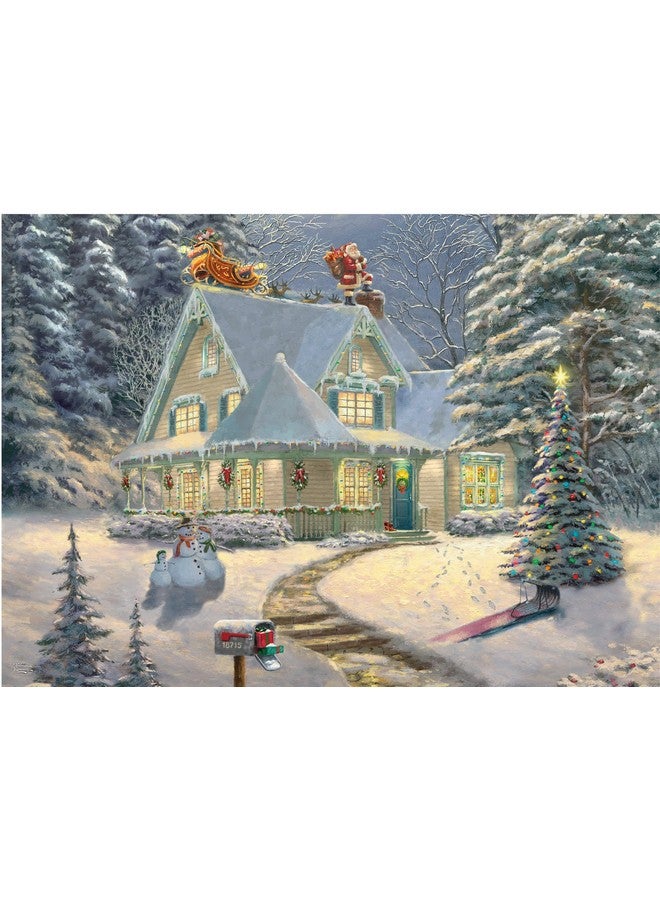 Ceaco - Thomas Kinkade - Holiday - Midnight Delivery - 1000 Piece Jigsaw Puzzle - Image 1