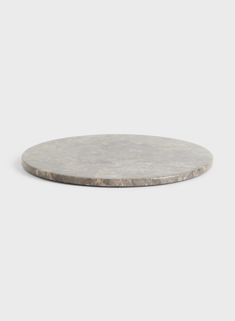 اتش اند ام Round Marble Serving Tray