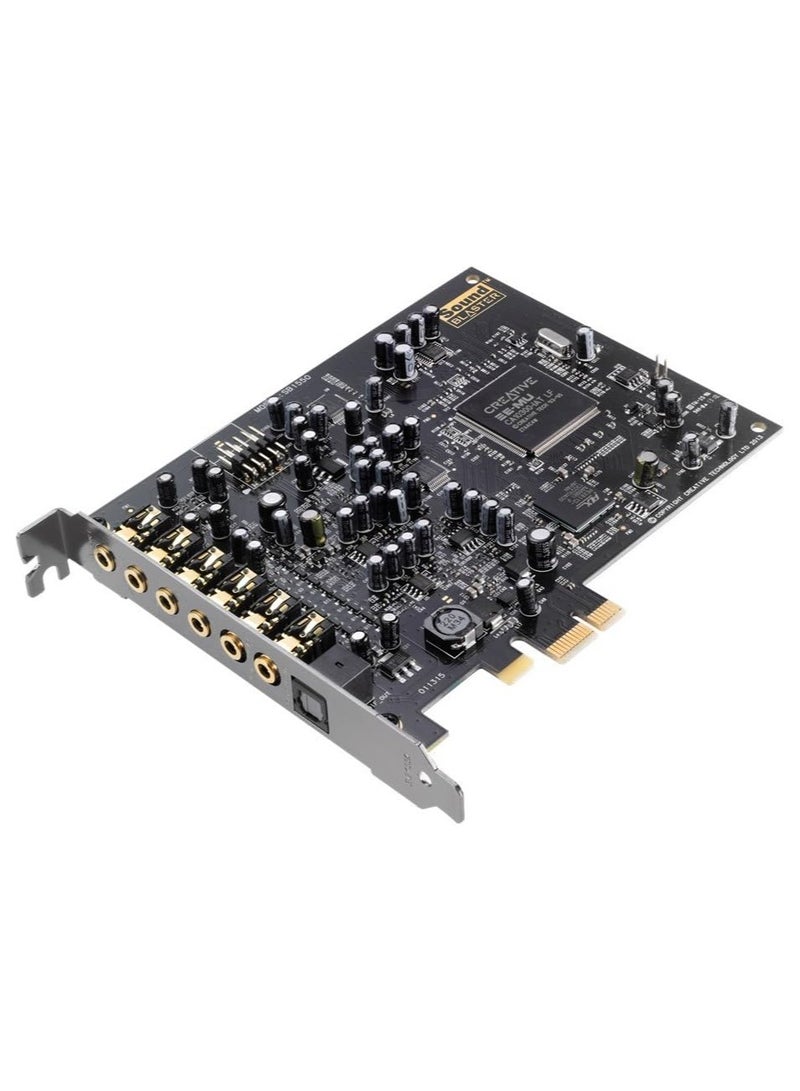 Creative Sound Blaster Audigy Pcie Rx 7.1 Card With High Performance Headphone Amp 