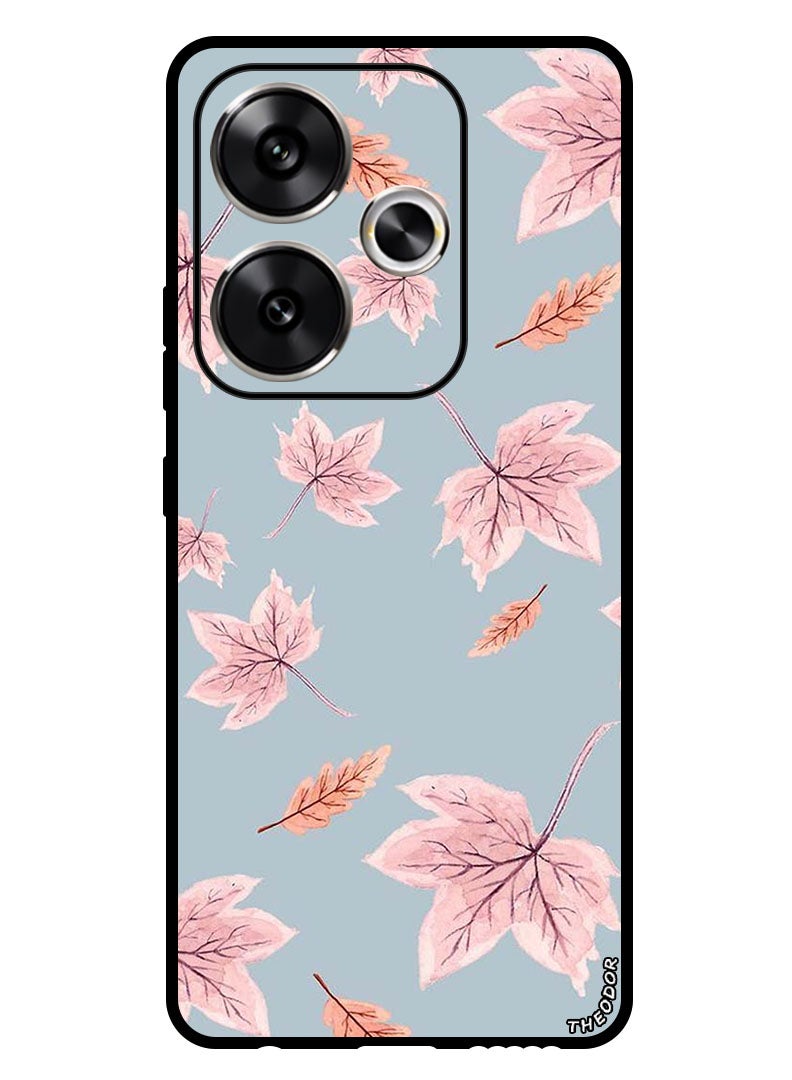 Theodor Protective Case Anti Scratch Shock Proof Bumper Cover For Xiaomi Redmi Turbo 3 Autum Leaves - Image 1