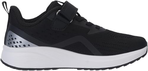 BRONAX Wide Toe Box Tennis Shoes for Boys Girls Wide Width Running Sneakers Size 4w Mesh Athletic Sports Non Slip Casual Racquet Big Kids Zapatos para Nios Black 36 - Image 3