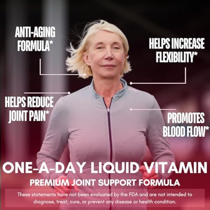 Tropical Oasis Joint Complete Premium- Liquid Joint Supplement w/Glucosamine, Chondroitin, MSM, Hyaluronic Acid – for Bone, Joint Health - 96% Max Absorption– 32oz, 32 serv - Image 4