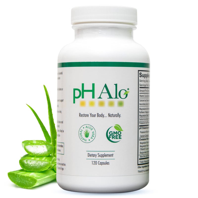pHAlo pH Balance Supplement Pills Magnesium Bicarbonates Capsules for Alkaline Balance Natural Treatment for Focus pH Balance Gut Health Performance and Recovery