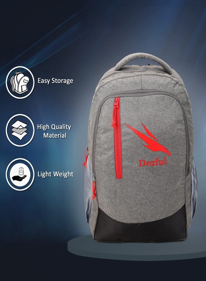 Dezful 35 L Casual Waterproof Laptop Bag Backpack School Bag Office Bag for Men Women Boys Girls Casual Backpack for School, College. - Image 3
