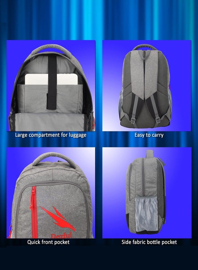Dezful 35 L Casual Waterproof Laptop Bag Backpack School Bag Office Bag for Men Women Boys Girls Casual Backpack for School, College. - Image 4