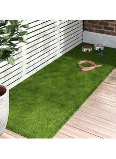 HOME TASTE Artificial Grass Carpet 2 X 1 Meter Premium Thick & Realistic Artificial Grass Lawn for Garden, Outdoor & Indoor Decor  - Image 1