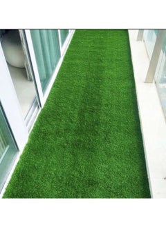 HOME TASTE Artificial Grass Carpet 2 X 1 Meter Premium Thick & Realistic Artificial Grass Lawn for Garden, Outdoor & Indoor Decor  - Image 3