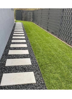 HOME TASTE Artificial Grass Carpet 2 X 1 Meter Premium Thick & Realistic Artificial Grass Lawn for Garden, Outdoor & Indoor Decor  - Image 4