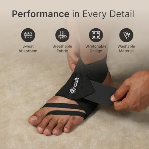 CULT Ankle Support Brace for Men & Women – Compression Sleeve with Breathable Cotton Fabric, Sweat-Absorbent, Anti-Slip Grip – Ideal for Running, Walking, Sports, Workouts & Injury Recovery - Image 5
