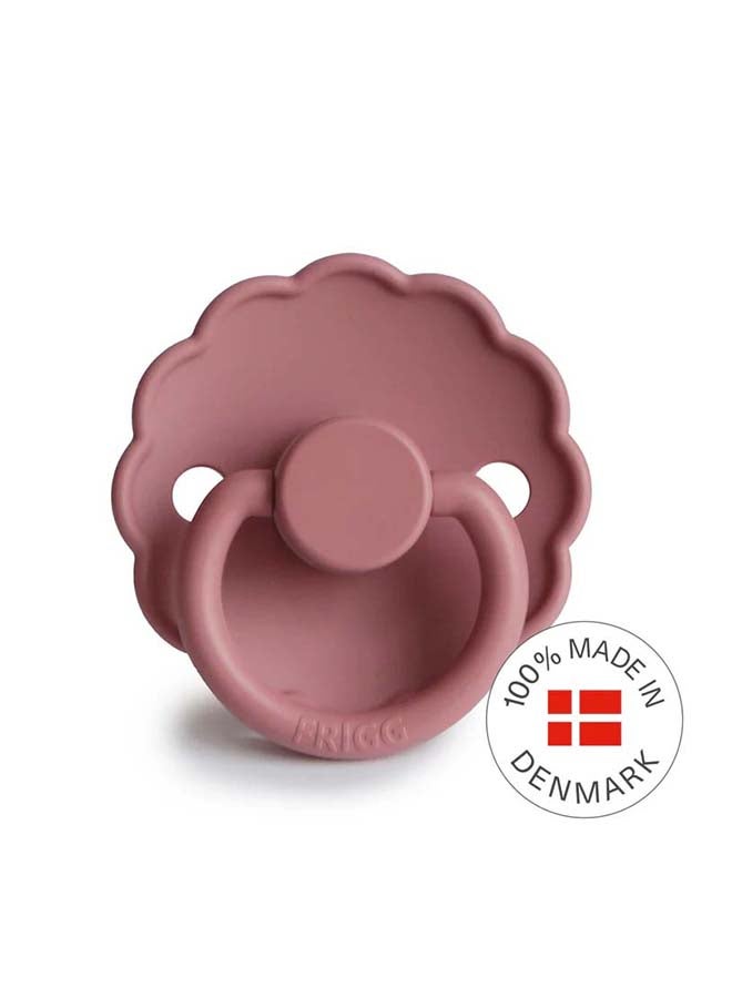 FRIGG Daisy Silicone Baby Pacifier 0-6M 2-Pack Cedar/Lily Pad - Size 1 - Image 4