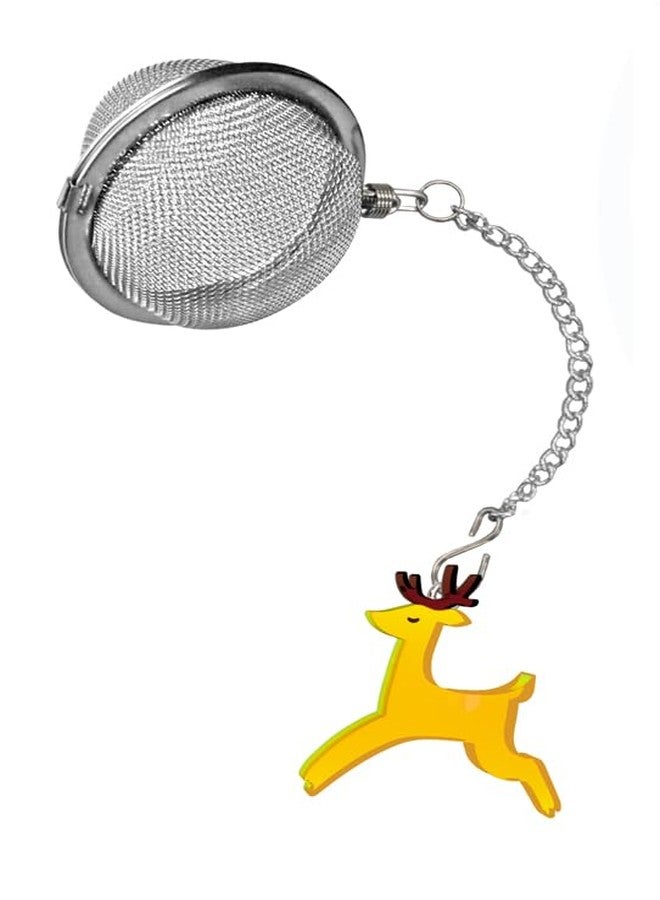 Prodyne Reindeer Stainless Steel Tea Ball Infuser