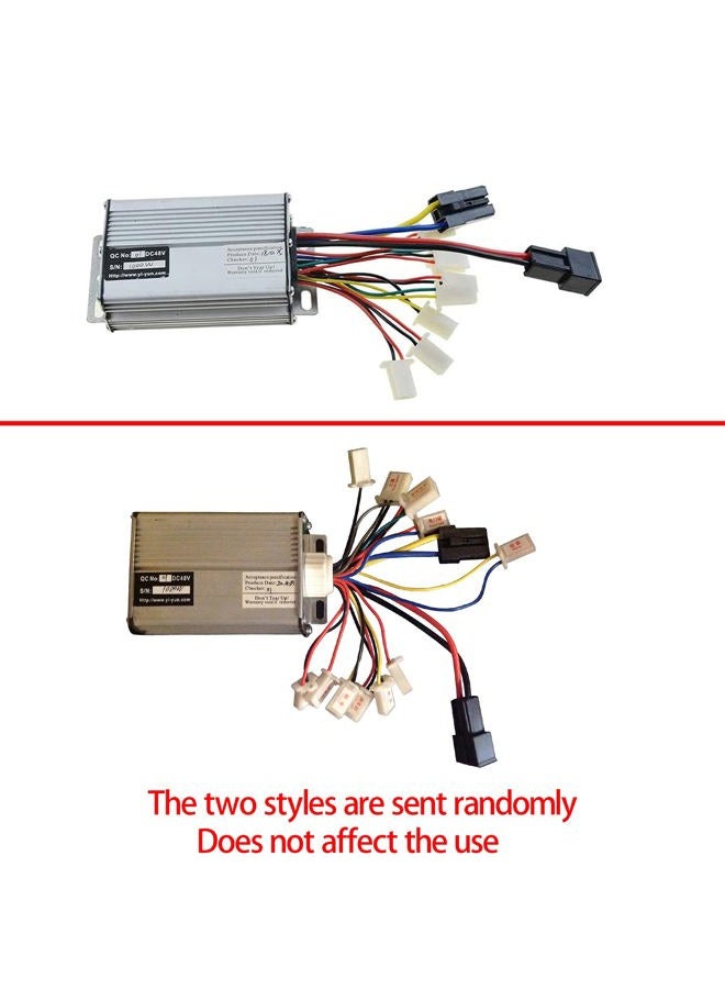WOOSTAR وحدة تحكم سرعة الدراجة النارية 48V 1000W بديل للسكوتر الكهربائي والدراجة الكهربائية والدراجة الثلاثية والفرشاة - Image 2