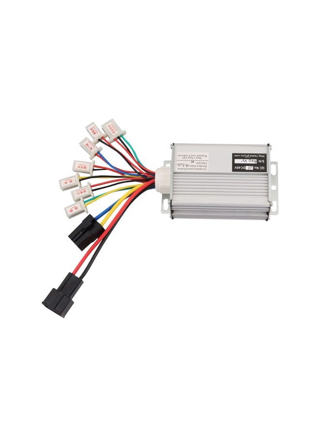WOOSTAR وحدة تحكم سرعة الدراجة النارية 48V 1000W بديل للسكوتر الكهربائي والدراجة الكهربائية والدراجة الثلاثية والفرشاة - Image 1