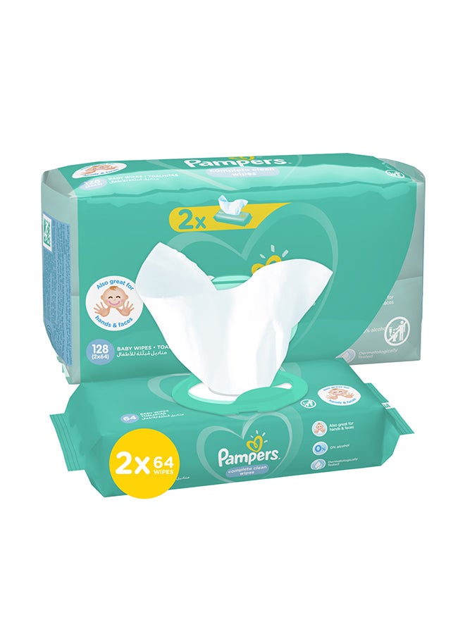 بامبرز مناديل مبللة كومبليت كلين للأطفال، 36 قطعة، +13 كجم 0٪ كحول - Image 1