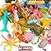 Yeonhatoys Yeonha Toys Ocean Sea Animals 80 Pcs Mini Underwater Sea Life Toys Set Sea Animal Learning Toys for Boys and Girls Early Childhood Education Gifts Parties Prizes Pretend Ocean Animals - Image 4