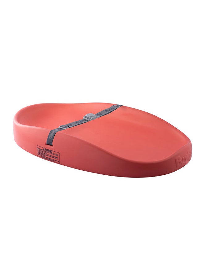 Bumbo - Ergonomically Shaped Soft Changing Pad - Coral - Image 1