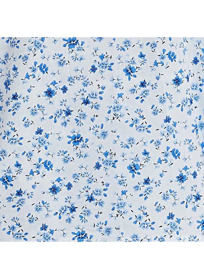 GLOBAL Womens Pajamas Set 100% Cotton Womens PJs Drawstring Sleepwear for Women Large - Image 5