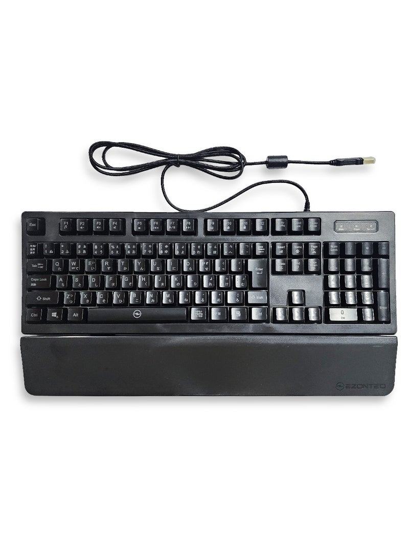 PC Keyboard, Mechanical Keyboard 108-key Layout Design High and Low Floating Keycaps for Game for Computer Player for Computer