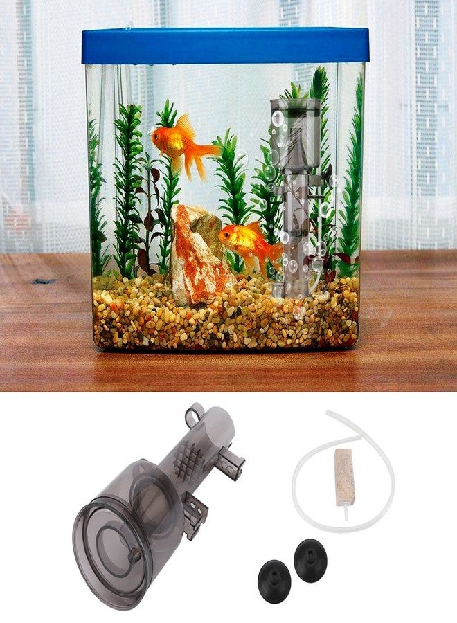 Fdit Aquarium Protein Skimmer Hanging On Pump Saltwater Filter Internal Water Filter for Marine Aquarium(#2) - Image 4