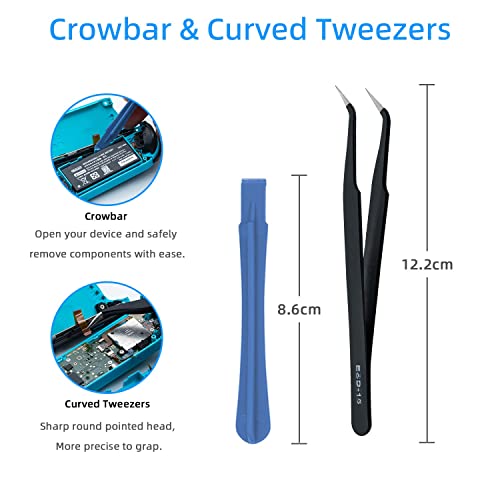 Mcbazel 2 Pack Replacement Type C Port for Switch, USB C Charging Port Charger Socket Connector Repalcement Repair Kit Accessories for Switch - Image 4