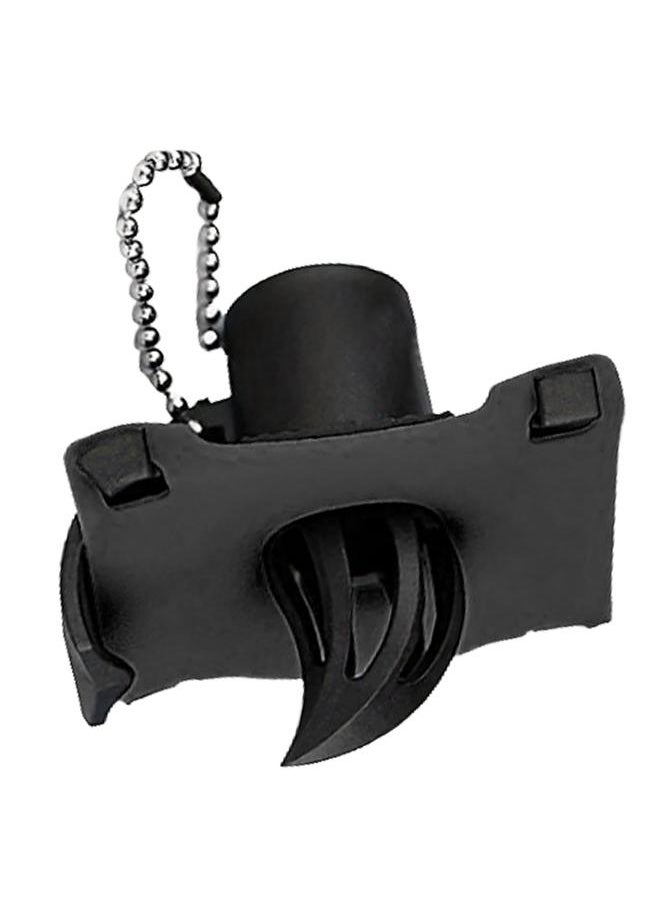 Thoraya Portable Beer Hole Opener Keychain Multifunctional Innovative Beer Can Opener Tool for Holiday Party Bars Black  - Image 4