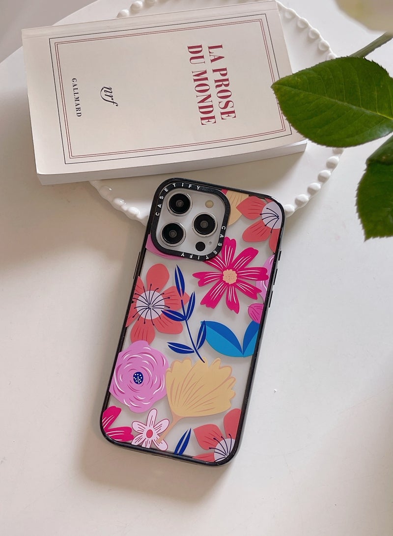 Bold Botanical Bloom Case for iPhone 15 Pro