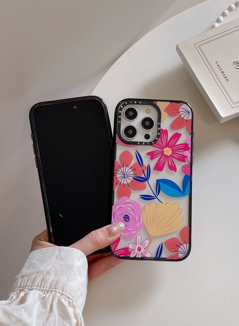 Bold Botanical Bloom Case for iPhone 15 Pro