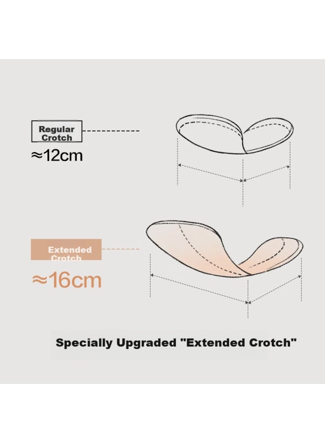 Youkeshu Class A Baby Cotton Women's Underwear Women's Pure Cotton 7a Antibacterial Extended Crotch High Elasticity Breathable Combed Cotton Girls' Triangle Panties - Image 2