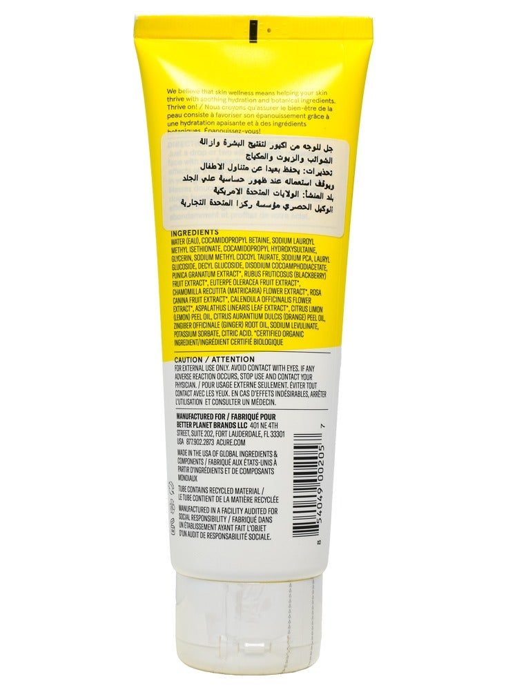 Acure Brightening & Cleansing Gel 118 ml - Image 2