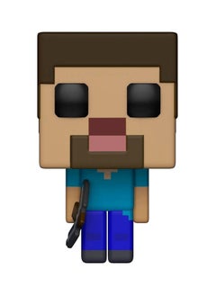 نيبمينينت لعبة Minecraft: مجسم برأس كبير هزاز لشخصية ستيف طراز 316  - Image 1