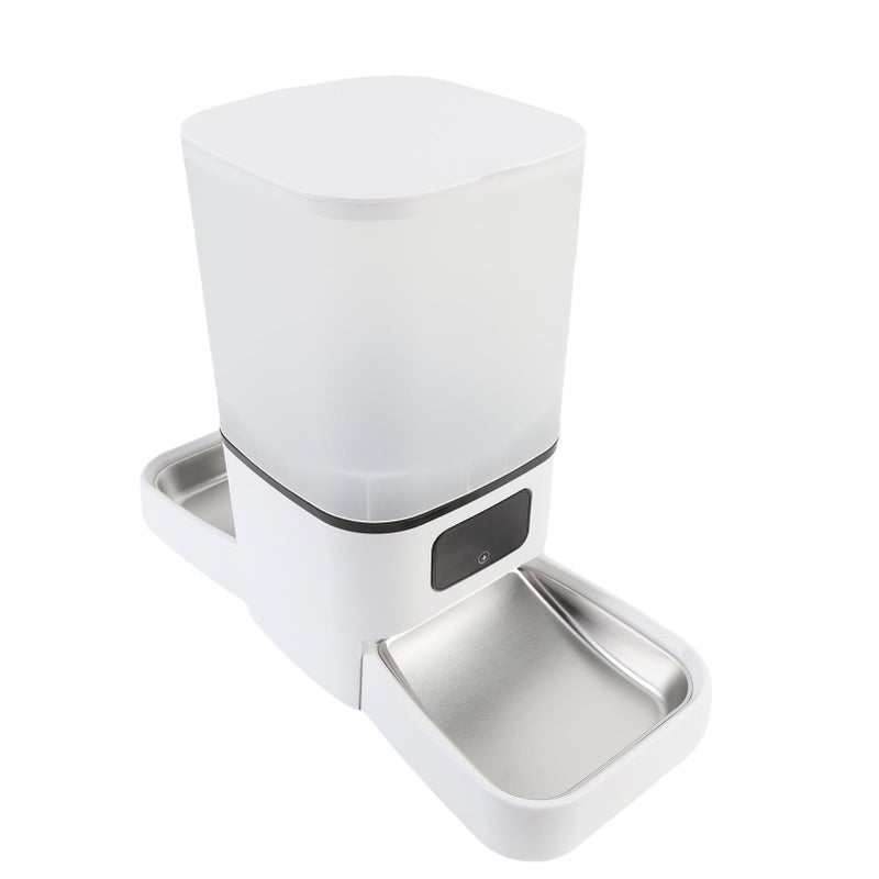 Smart WiFi Automatic Cat Feeder 6L Large Capacity Remote Control Programmable Pet Food Dispenser - Image 4