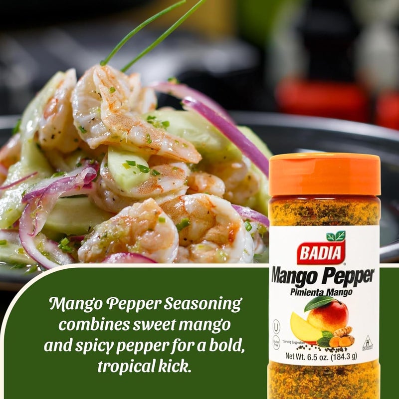 Badia Mango Pepper Seasoning - Sweet and Spicy Blend, 6.5 oz - Image 3