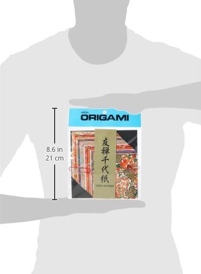 Aitoh Yuzen Washi Chiyogami Origami Paper, 4 by 4-Inch, 40 Sheets - Image 4