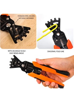 kesig kesig Wire Stripper Portable Crimping Tool for Stripping Professional Wire Stripper Special Cable Cutter for Wire Winding Crimping and Stripping Pliers Electrician Pliers  - Image 4
