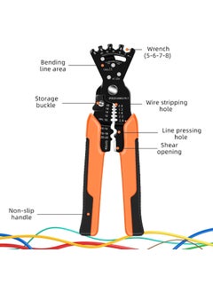 kesig kesig Wire Stripper Portable Crimping Tool for Stripping Professional Wire Stripper Special Cable Cutter for Wire Winding Crimping and Stripping Pliers Electrician Pliers  - Image 2