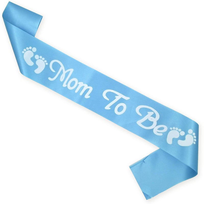 Wobbox Baby Shower Decoration Items| Baby Shower Photo Booth Props for Photoshoot, Mom to Be Satin Sash Daddy to Be Decoration, Godh Bharai Decoration Kit-(FP4861) - Image 4