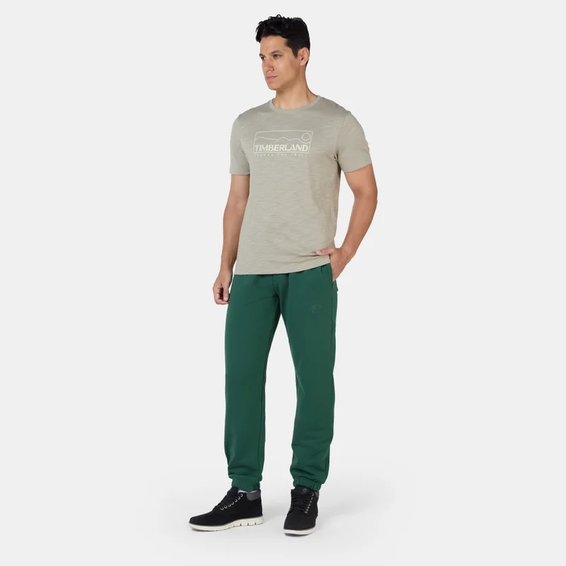 Timberland Green Men's Logo T-Shirt for Men | Best Price UAE