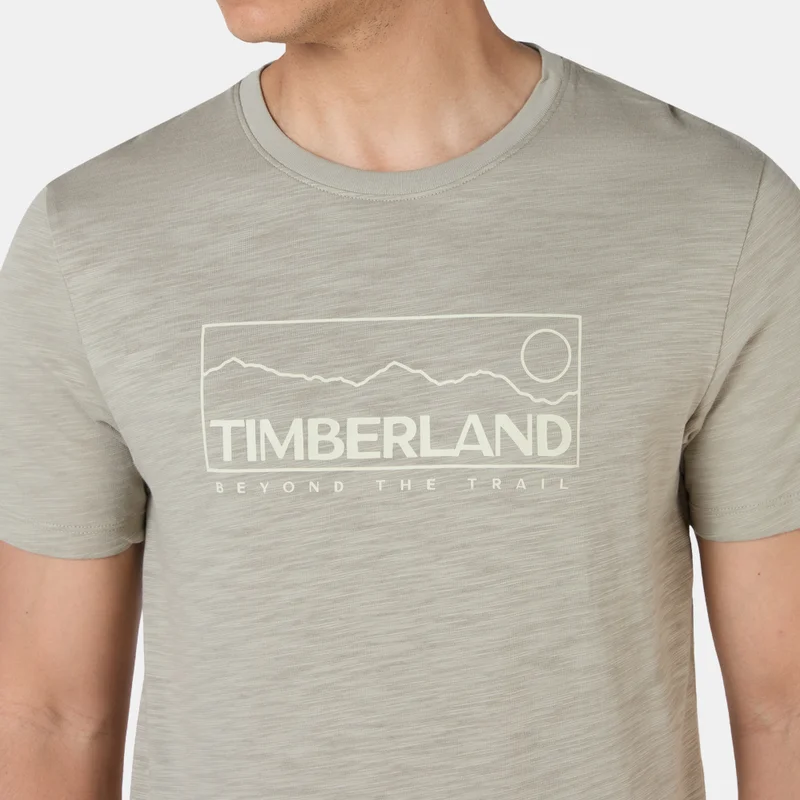 Timberland Green Men's Logo T-Shirt for Men | Best Price UAE