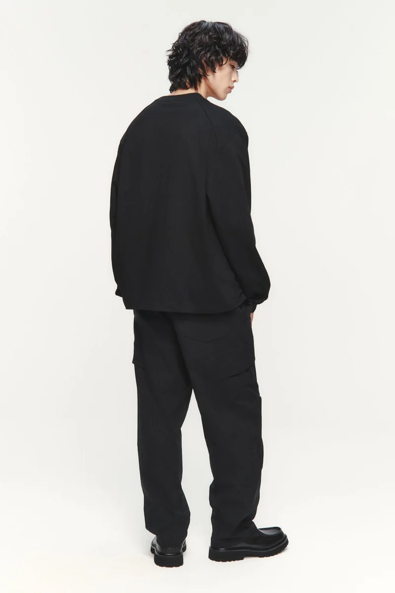 H&M  Loose Fit long-sleeved top for Men | Best Price UAE