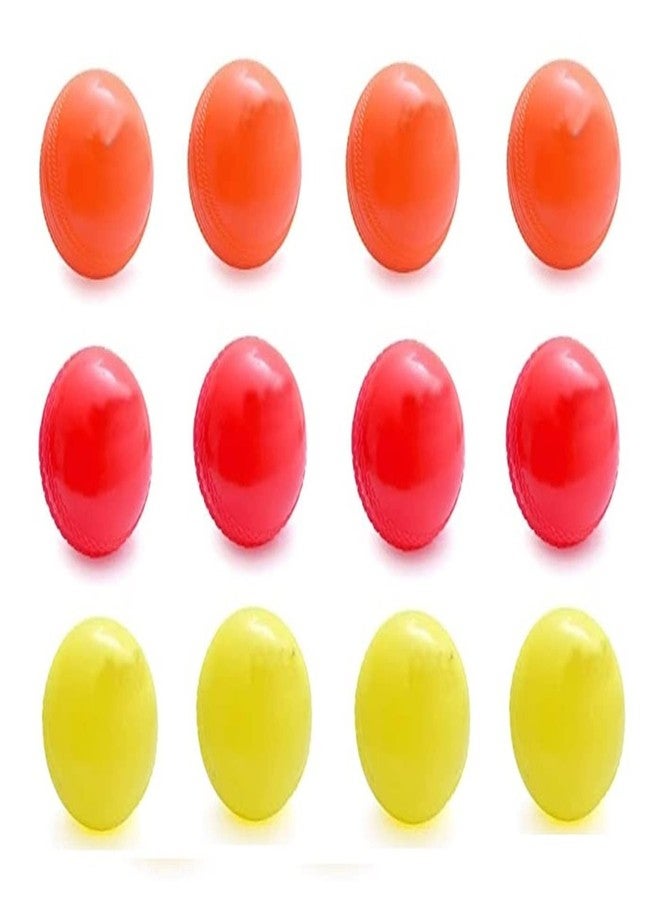 فينوم كرات الكريكيت الناعمة من فينوم للتدريب، مناسبة لجميع الفئات العمرية، موصى بها للعب الكريكيت في الأماكن المغلقة والمفتوحة وعلى الشواطئ (عبوة من 12 كرة) (متعددة الألوان) - Image 1