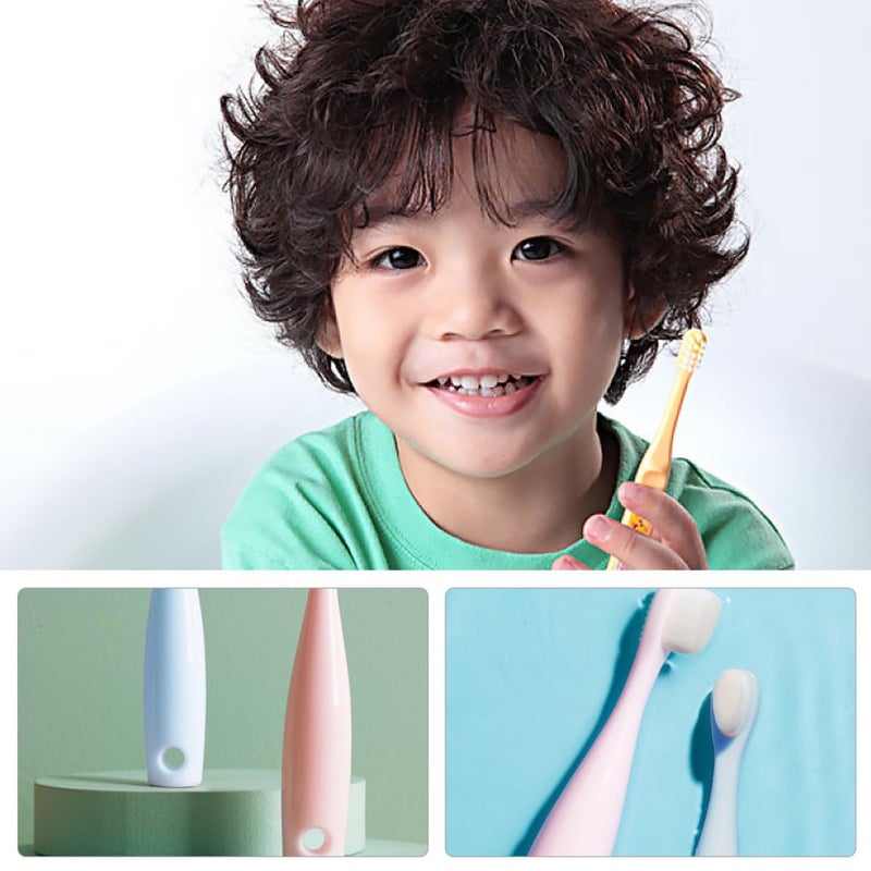 Soft Bristle Baby Toothbrush 2 Pack With Tongue Cleaner For Newborn Oral Hygiene Gum Protection - Image 5