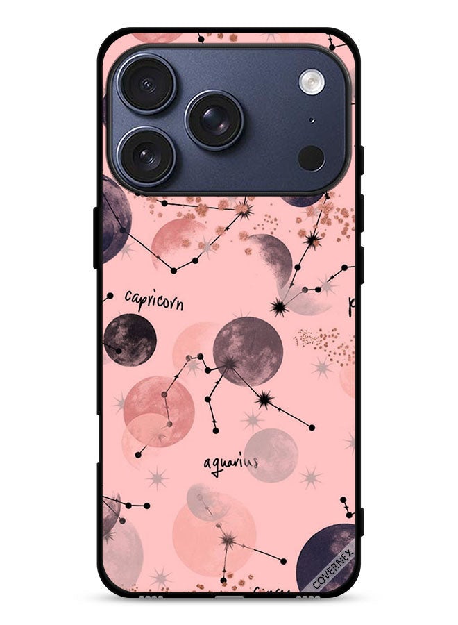 Covernex Apple iPhone 17 Pro Protective Case Cover Zodiac Signs Pastel Art - Image 1