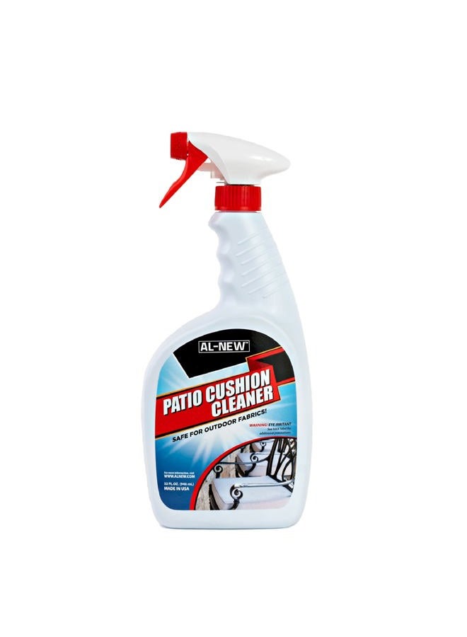 AL-NEW Patio Cushion Cleaner | Safe For Use On Outdoor Fabrics Such As Patio Cushions, Awnings, Furniture Covers, and more (32 Ounce) - Image 1